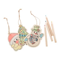 Sormela kiszínezhető karácsonyfadíszek Sormela kiszínezhető karácsonyfadíszek