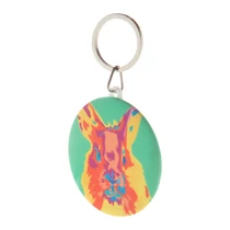 KeyBadge RPET Maxi kitűzős RPET kulcstartó
