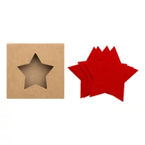 Vagnes RPET karácsonyi poháralátét szett Vagnes RPET karácsonyi poháralátét szett