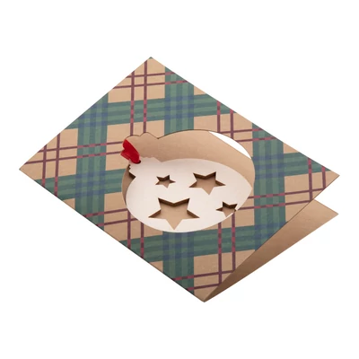 TreeCard Eco üdvözlőlap, gömb TreeCard Eco üdvözlőlap, gömb