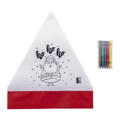 Julfar Hat színezhető Mikulássapka Julfar Hat színezhető Mikulássapka