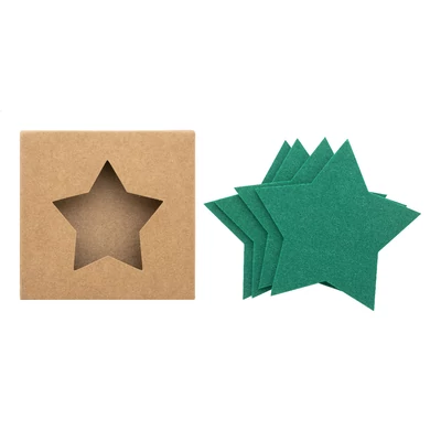 Vagnes RPET karácsonyi poháralátét szett Vagnes RPET karácsonyi poháralátét szett