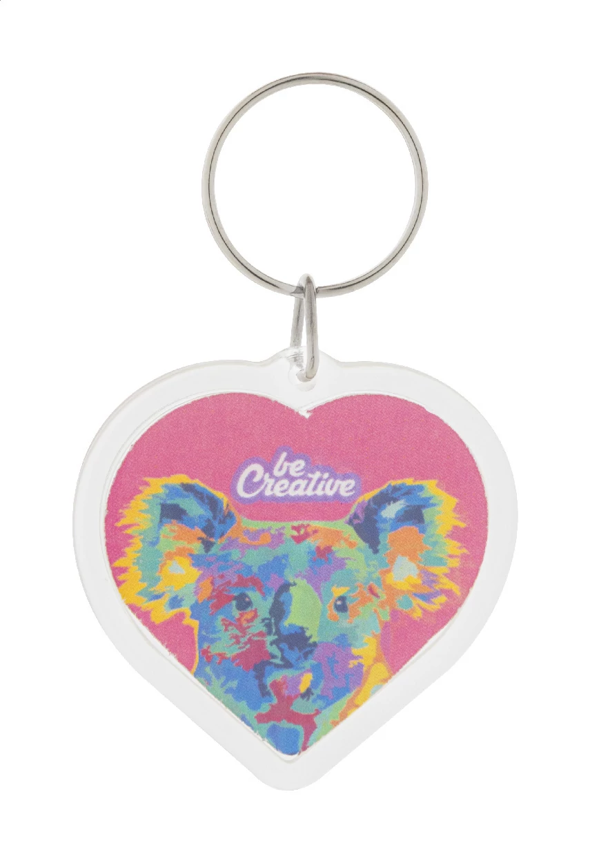 PrintFob Love kulcstartó